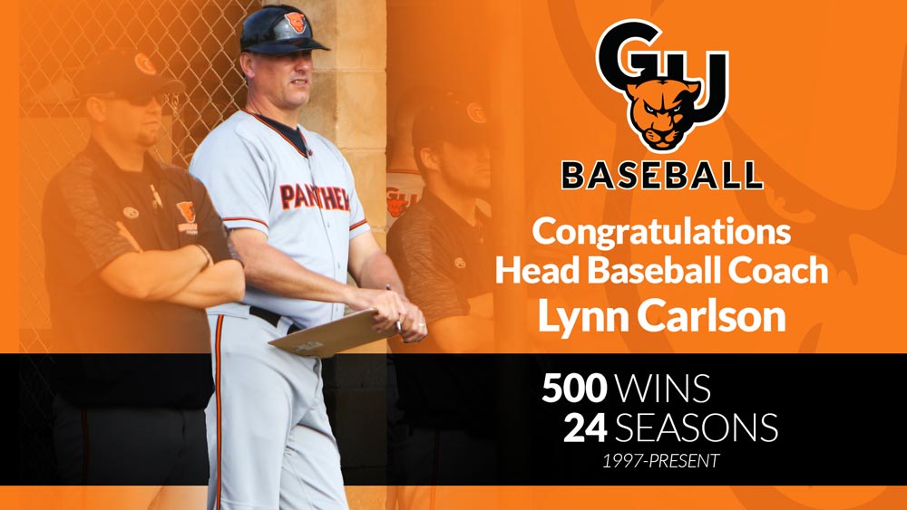 Baseball comes back for Carlson's 500th win
