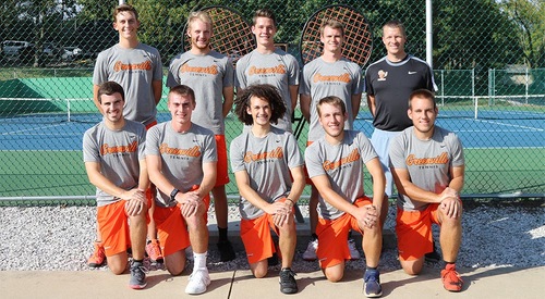 Men's tennis smashes Westminster in 9-0 win