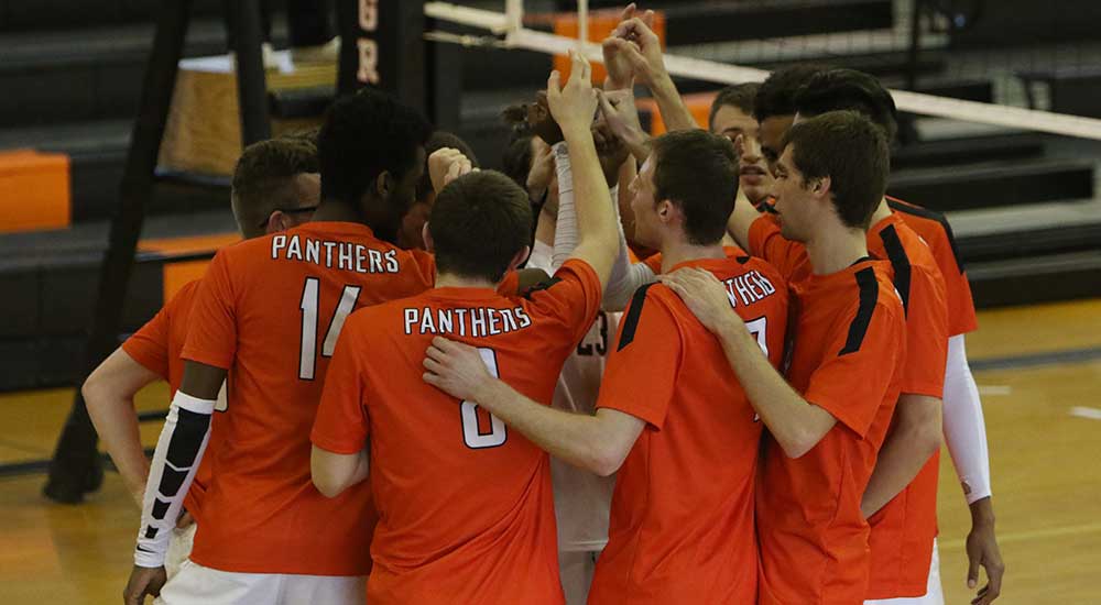Men's volleyball upsets third place Lakeland