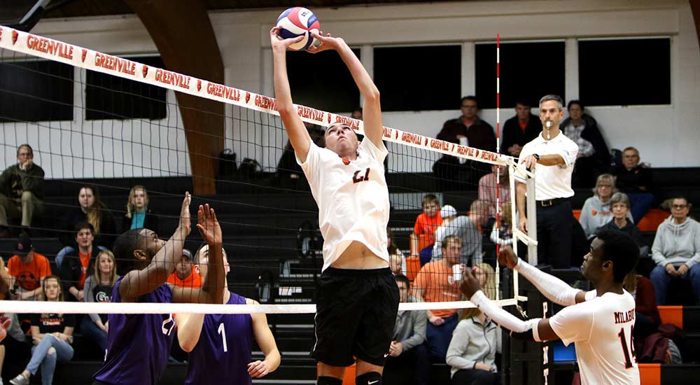 Men's volleyball earns three wins on Wednesday
