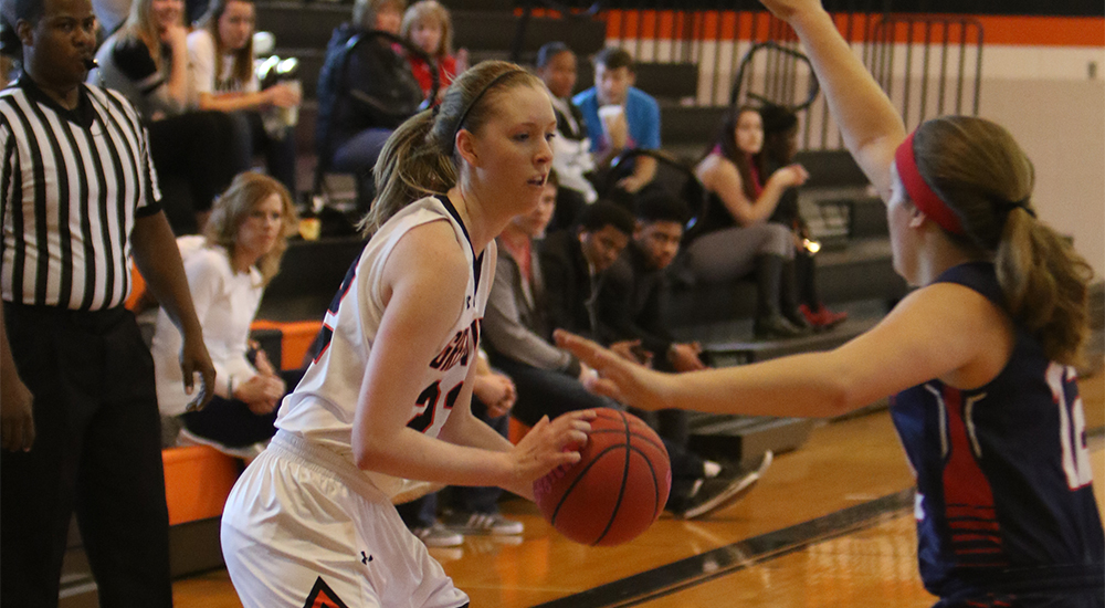 Women's basketball records dominating win over MacMurray