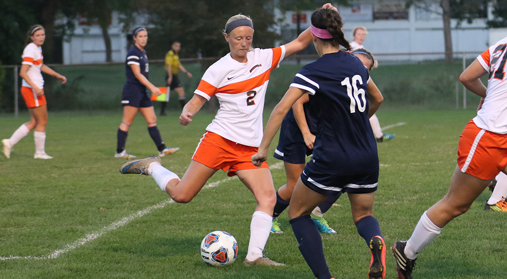 Women's soccer leads early but falls to Webster