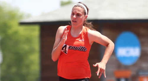 Women's track and field led by Gilles' two wins