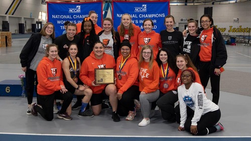 Women's track and field secures three NCCAA national titles
