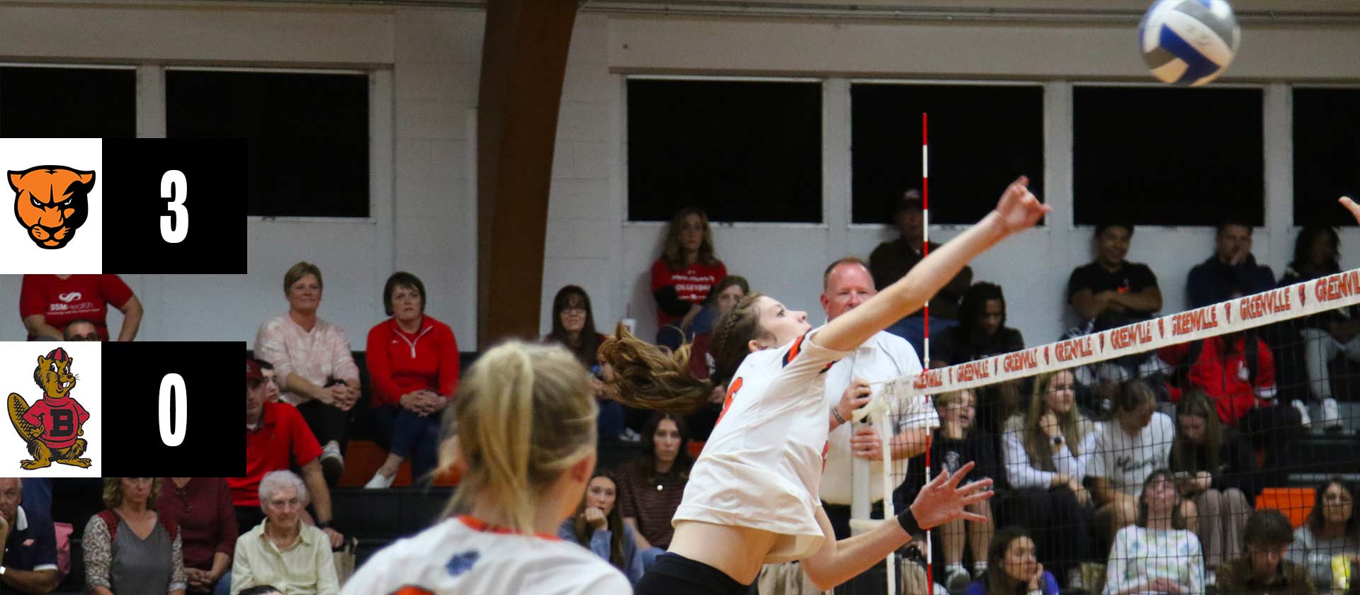 Women's Volleyball tops Lyon and Blackburn on Saturday in Arkansas