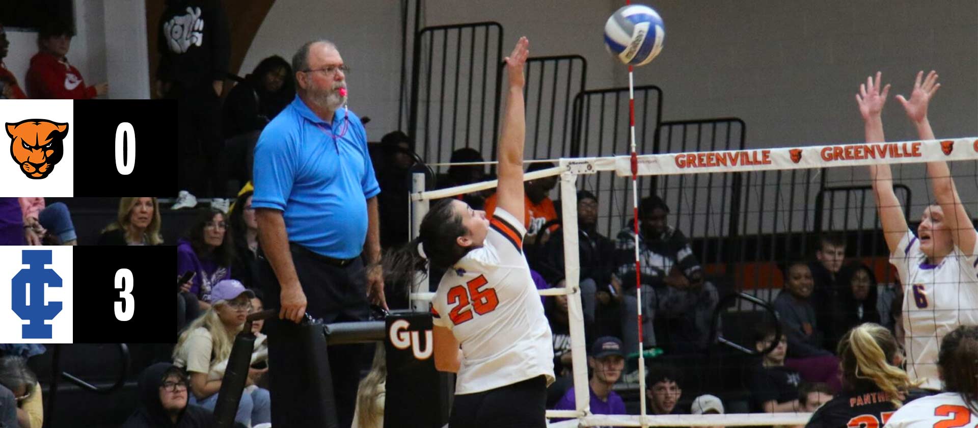 Women's volleyball stopped by Illinois College in three sets