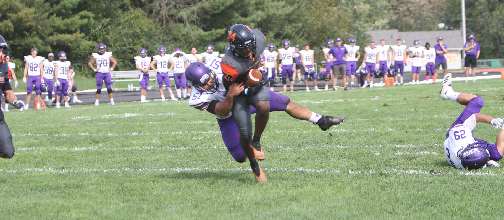 Football takes care of Northwestern-St. Paul with 35-23 win