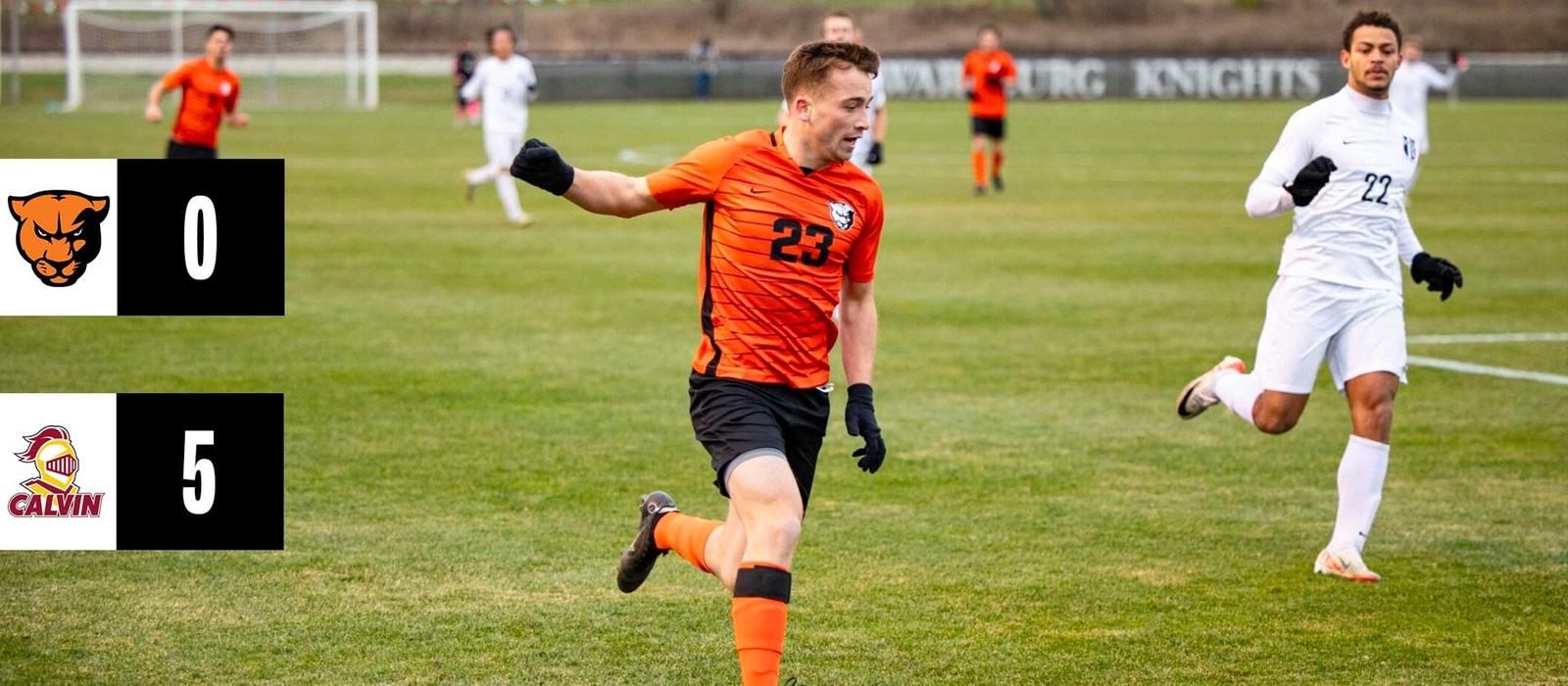 Men's soccer bows out of NCAA tournament with loss against Calvin