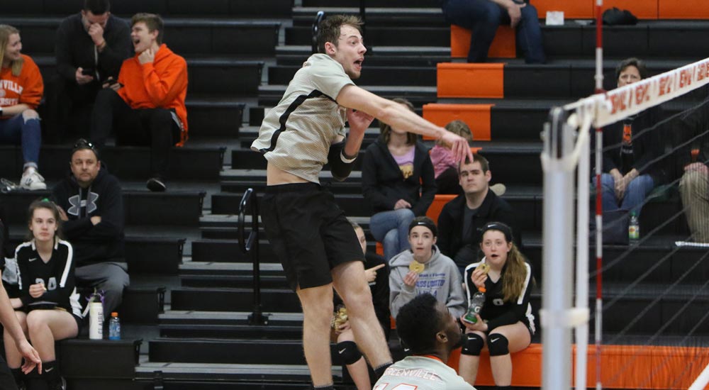 Black's double-double leads men's volleyball to win over North Park