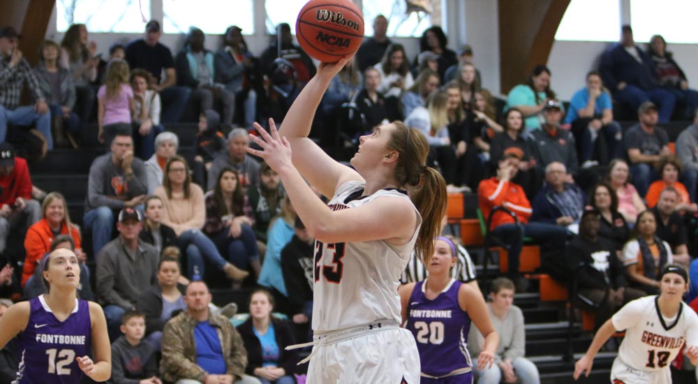 Women's basketball moves to 16-3 with win over Fontbonne