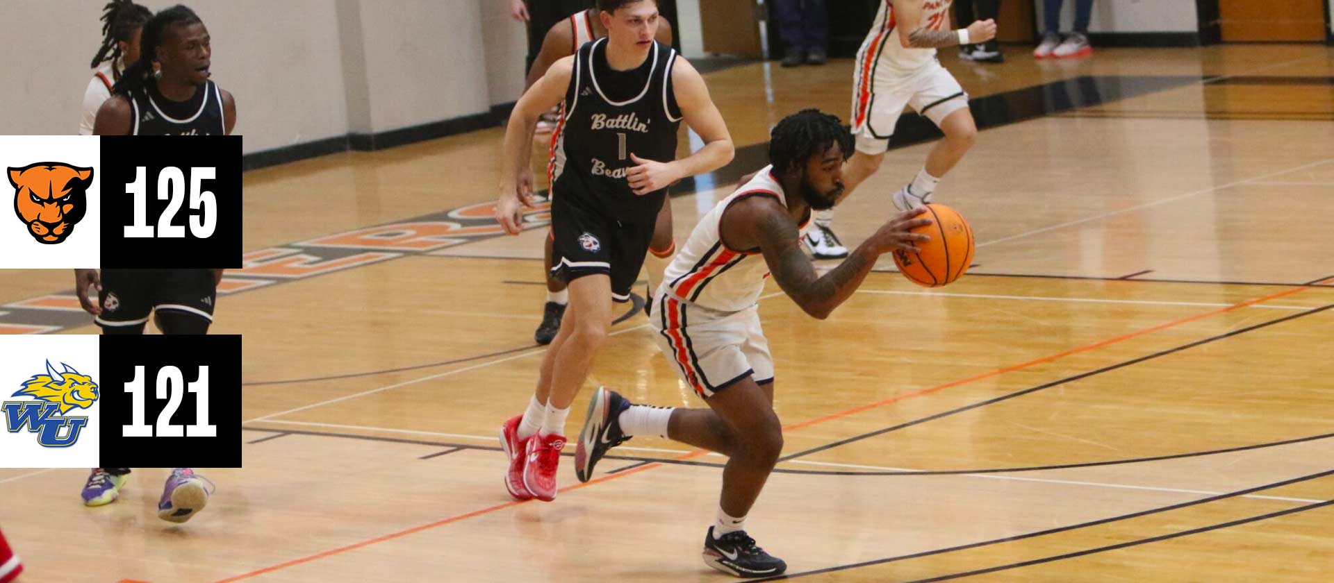Men's basketball records 125-121 victory at Webster