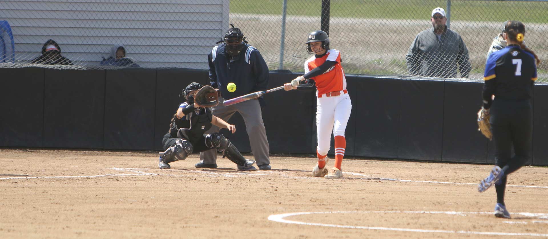 Softball tops SLIAC east leading Spalding in one of two in Kentucky