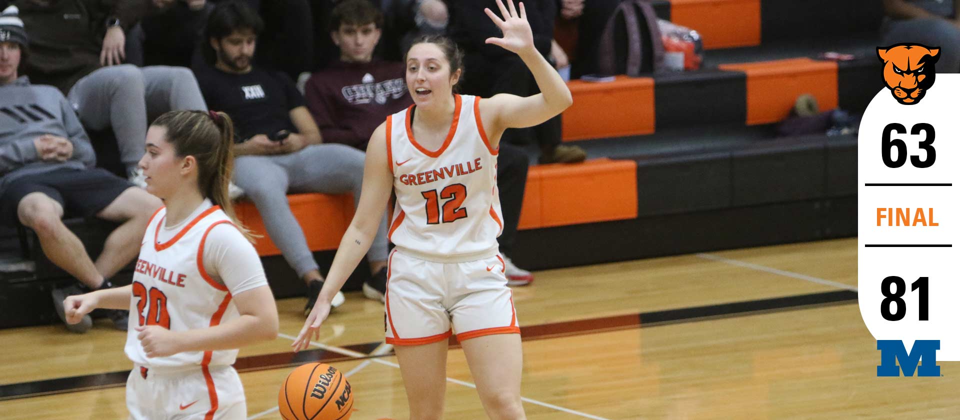 Women's basketball falls in 81-63 decision at Millikin