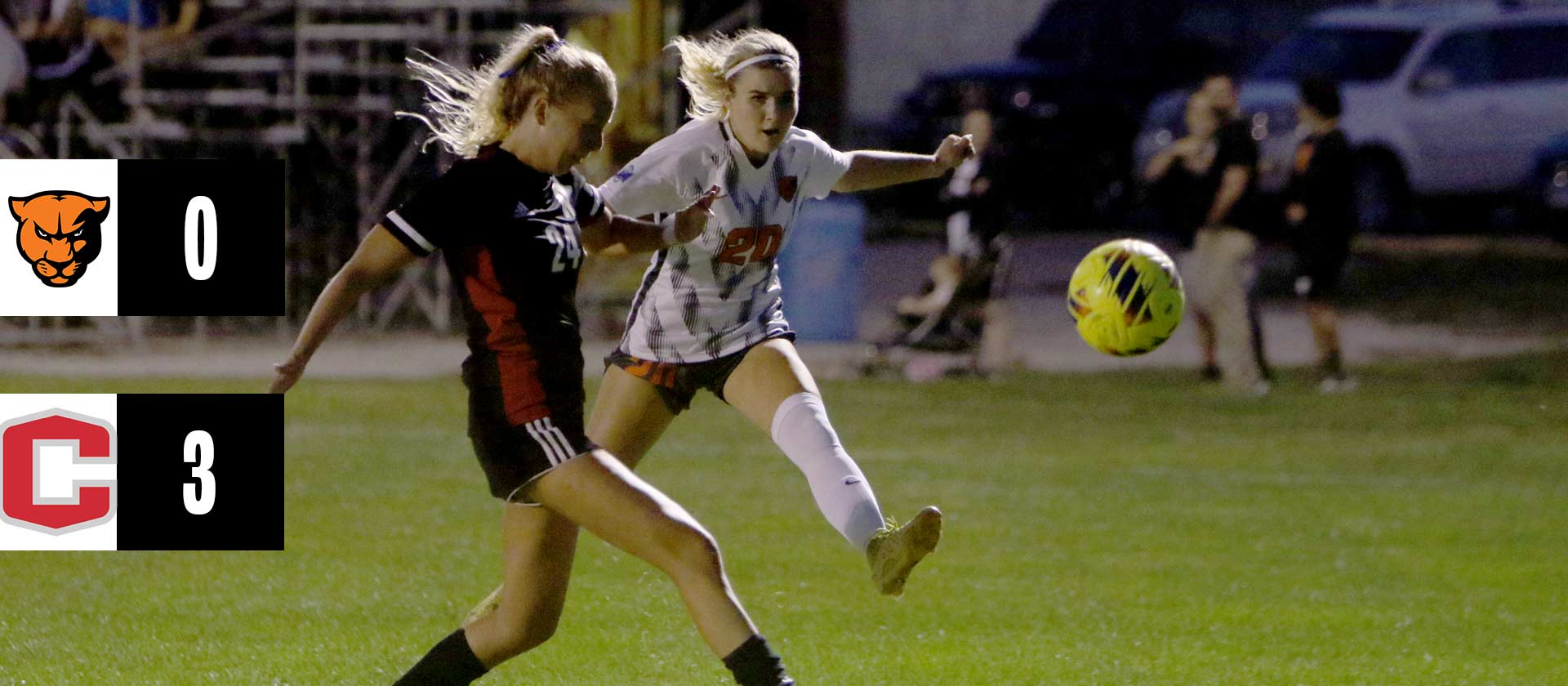 Women's soccer topped at Central